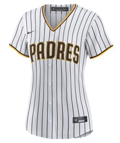Alternative view of San Diego Padres Nike Women's #1 Mom Home Replica Jersey - White