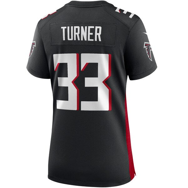 Michael Turner Atlanta Falcons Nike Women's Game Retired Player Jersey - Black - Image 3