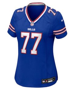 Alternative view of Chase Lundt Buffalo Bills Nike Women's Team Game Jersey -  Royal