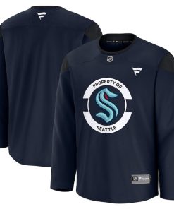Seattle Kraken  Team Practice Jersey - Deep Sea Blue