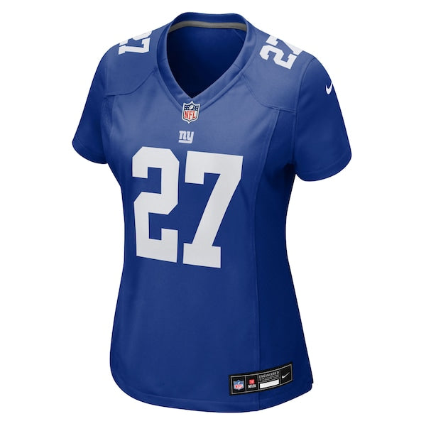 Tyler Nubin New York Giants Nike Women's Team Game Jersey - Royal - Image 2