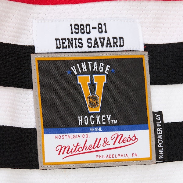 Denis Savard Chicago Blackhawks 1980-81 Power Play Jersey - Scarlet - Image 6