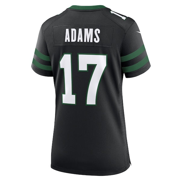 Davante Adams New York Jets Nike Women's Alternate Game Jersey - Legacy Black/White/Green - Image 4