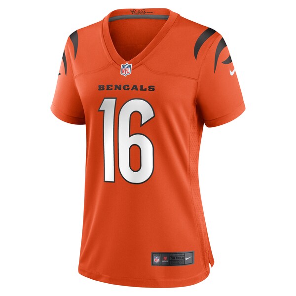 Joe Flacco Cincinnati Bengals Nike Women's Alternate Game Jersey - Orange - Image 2