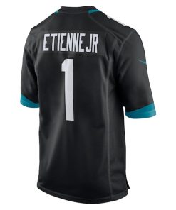 Alternative view of Travis Etienne Jacksonville Jaguars Nike Game Jersey - Black