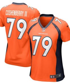 Lloyd Cushenberry III Denver Broncos Nike Women's Game Player Jersey - Orange