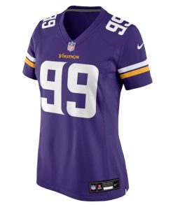 Alternative view of Elijah Williams Minnesota Vikings Nike Women's Team Game Jersey -  Purple