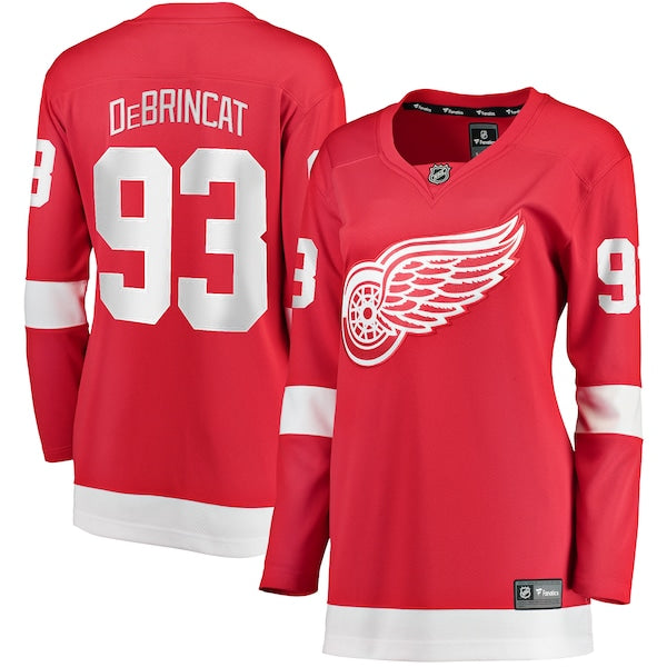 Alex DeBrincat Detroit Red Wings Women's Home Premier Breakaway Player Jersey - Red