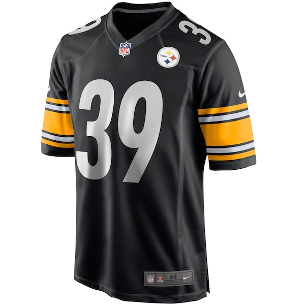 Minkah Fitzpatrick Pittsburgh Steelers Nike Game Jersey - Black/White - Image 3