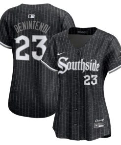 Andrew Benintendi Chicago White Sox Nike Women's 2025 City Connect Limited Jersey - Black