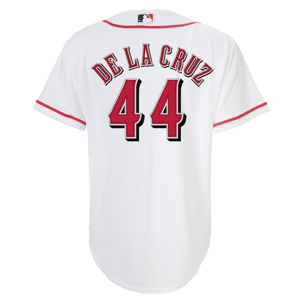 Elly De La Cruz Cincinnati Reds Nike Toddler Home Replica Jersey - White - Image 3
