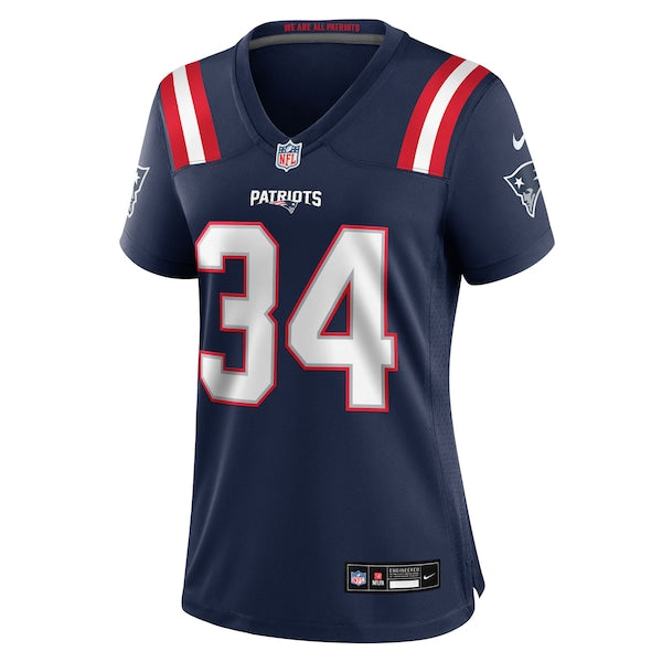 Mark Perry New England Patriots Nike Women's Team Game Jersey - Navy - Image 3