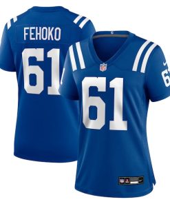 Viliami Fehoko Indianapolis Colts Nike Women's Team Game Jersey -  Royal