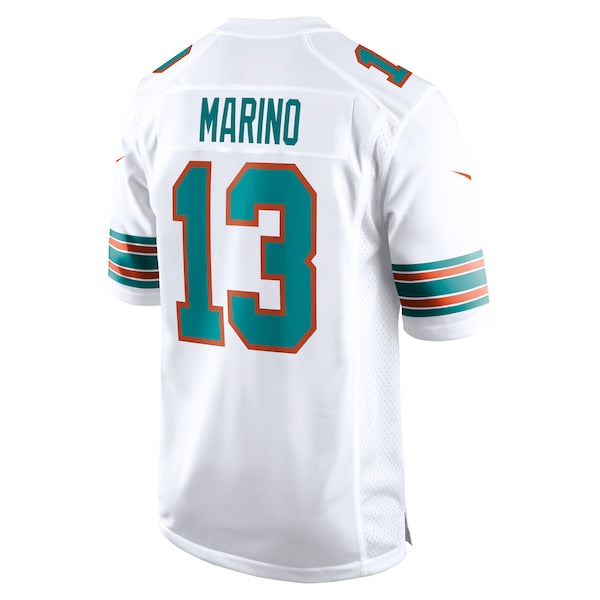 Dan Marino Miami Dolphins Nike Retired Player Jersey - White/Aqua - Image 4