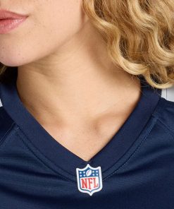 Alternative view of Xavier Woods Tennessee Titans Nike Women's Team Game Jersey -  Navy
