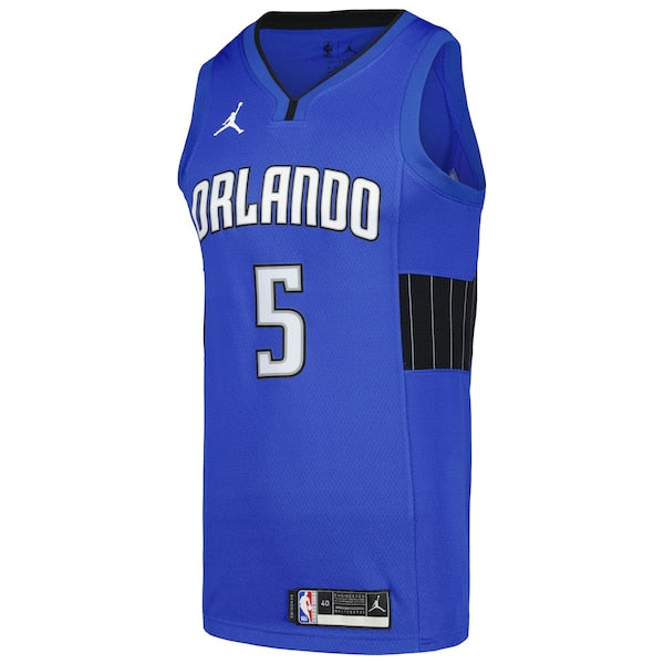 Paolo Banchero Orlando Magic Jordan Brand Swingman Player Jersey - Statement Edition - Royal - Image 2