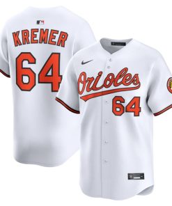 Dean Kremer Baltimore Orioles Nike Alternate Limited Player Jersey - White