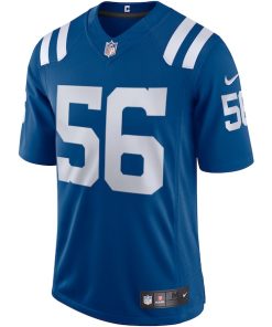 Alternative view of Quenton Nelson Indianapolis Colts Nike Vapor Limited Jersey - Royal