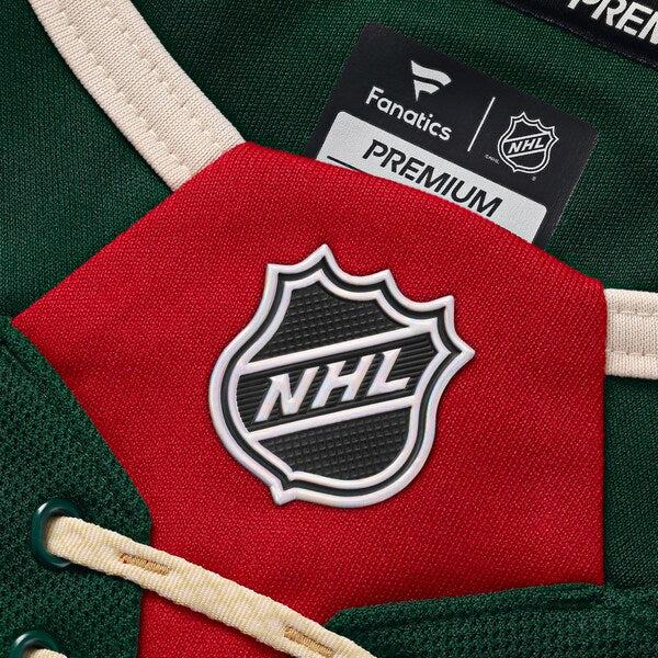 Minnesota Wild Home Premium Jersey - Green/White - Image 3