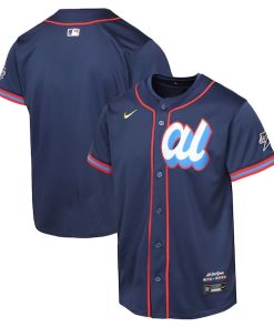 American League Nike Youth 2025 All-Star Edition Limited Jersey - Navy