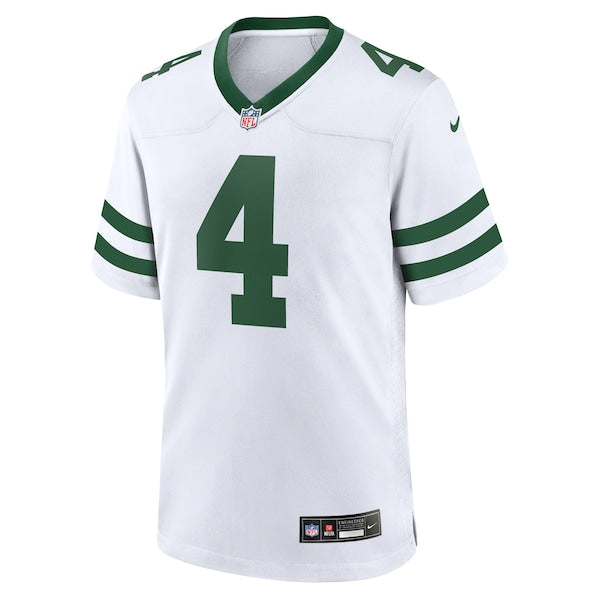 D.J. Reed New York Jets Nike Legacy Player Game Jersey - White - Image 2