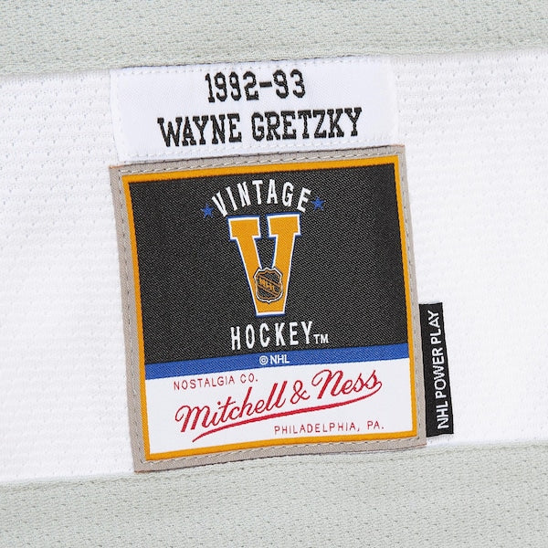 Wayne Gretzky Los Angeles Kings Big & Tall 1992/93 Blue Line 2.0 Jersey - Black - Image 12
