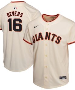 Rafael Devers San Francisco Giants Nike Youth Home Player Game Jersey - Cream