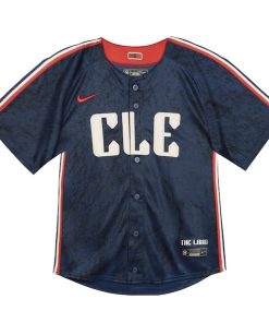 Alternative view of Cleveland Guardians Nike Toddler City Connect Team Limited Jersey - Navy