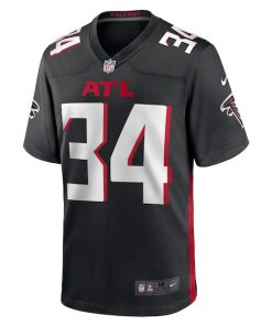Alternative view of Clark Phillips III Atlanta Falcons Nike Team Game Jersey -  Black