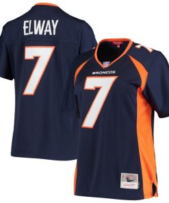 John Elway Denver Broncos Women's Legacy Replica Team Jersey - Navy
