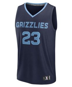 Alternative view of Cedric Coward Memphis Grizzlies  Youth 2025 NBA Draft First Round Pick Fast Break Replica Jersey - Icon Edition - Navy