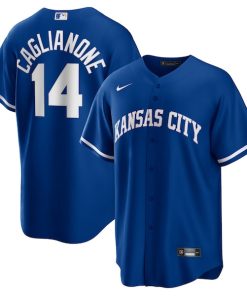 Jac Caglianone Kansas City Royals Nike Alternate Replica Jersey - Royal/White