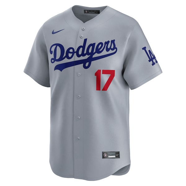 Shohei Ohtani Los Angeles Dodgers Nike Away Limited Player Jersey?ยจC Gray - Image 2