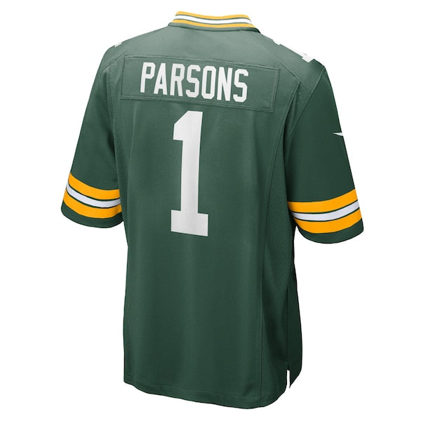 Micah Parsons Green Bay Packers Nike Game Player Jersey - Green - Image 3