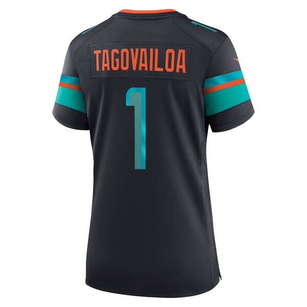 Tua Tagovailoa Miami Dolphins Nike Women's 2025 Rivalries Collection Game Jersey - Pitch Blue - Image 3