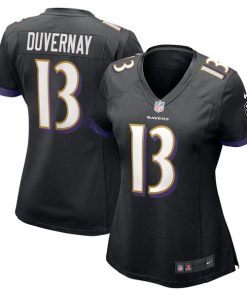 Devin Duvernay Baltimore Ravens Nike Women's Game Player Jersey - Black