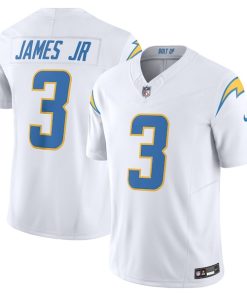 Derwin James Jr. Los Angeles Chargers Nike Vapor F.U.S.E. Limited Jersey - White/Powder Blue