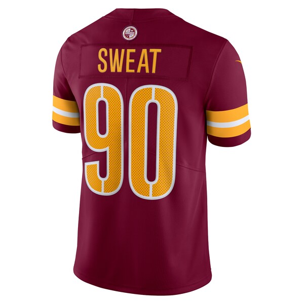 Montez Sweat Washington Commanders Nike Vapor Limited Jersey - Burgundy - Image 3