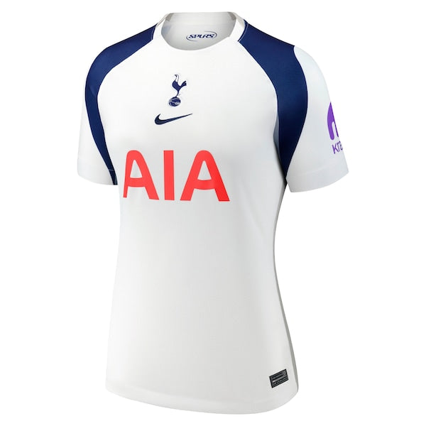 Son Heung-Min Tottenham Hotspur Nike Women's 2025/26 Home Replica Jersey - White - Image 3