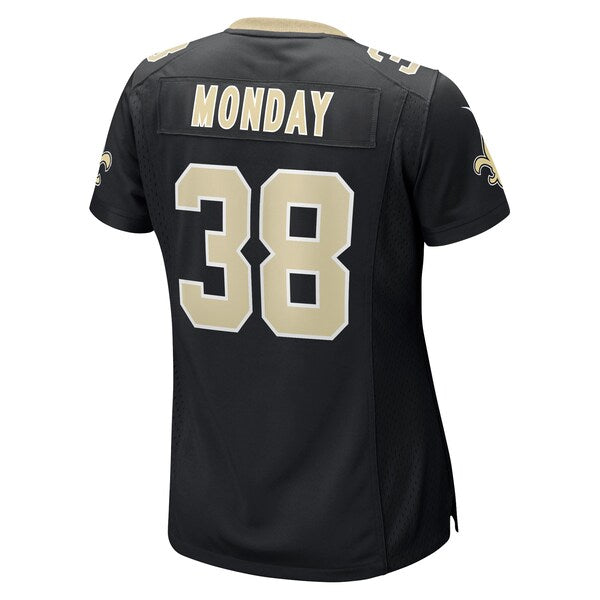 Smoke Monday New Orleans Saints Nike Women's Game Player Jersey - Black - Image 3