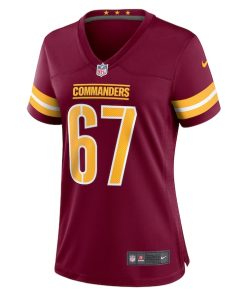 Alternative view of Nick Allegretti Washington Commanders Nike Women's  Game Jersey -  Burgundy