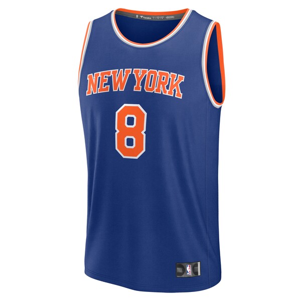 OG Anunoby New York Knicks Youth Fast Break Replica Player Jersey - Blue - Icon Edition - Image 2