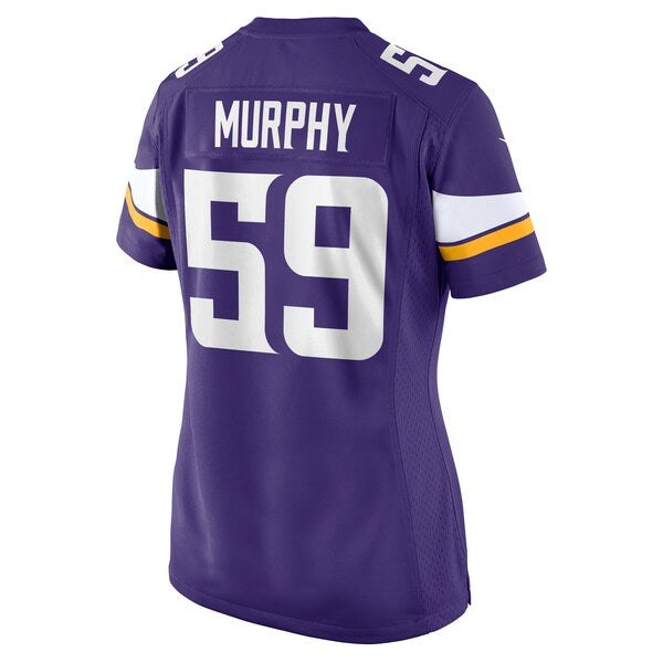 Gabriel Murphy Minnesota Vikings Nike Women's Game Jersey - Purple - Image 3