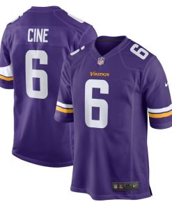 Lewis Cine Minnesota Vikings Nike Game Player Jersey - Purple