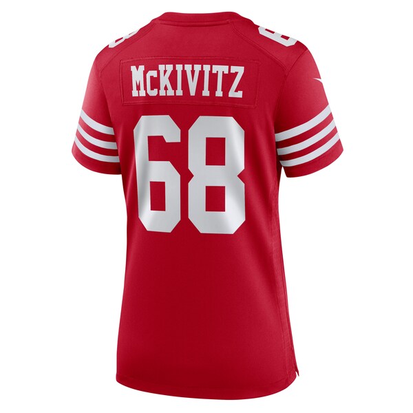 Colton McKivitz San Francisco 49ers Nike Women's Game Jersey - Scarlet - Image 4