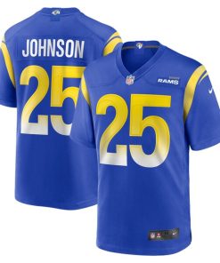 Quindell Johnson Los Angeles Rams Nike Team Game Jersey -  Royal