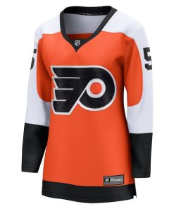Alternative view of Givani Smith Philadelphia Flyers  Women's Home Breakaway Player Jersey - Orange