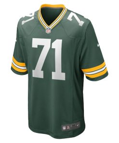 Alternative view of Josh Sitton Green Bay Packers Nike Retired Game Jersey - Green