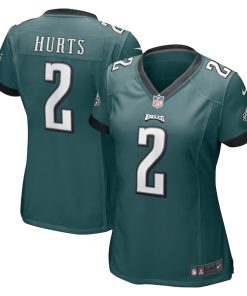 Jalen Hurts Philadelphia Eagles Nike Women's Game Jersey - Midnight Green