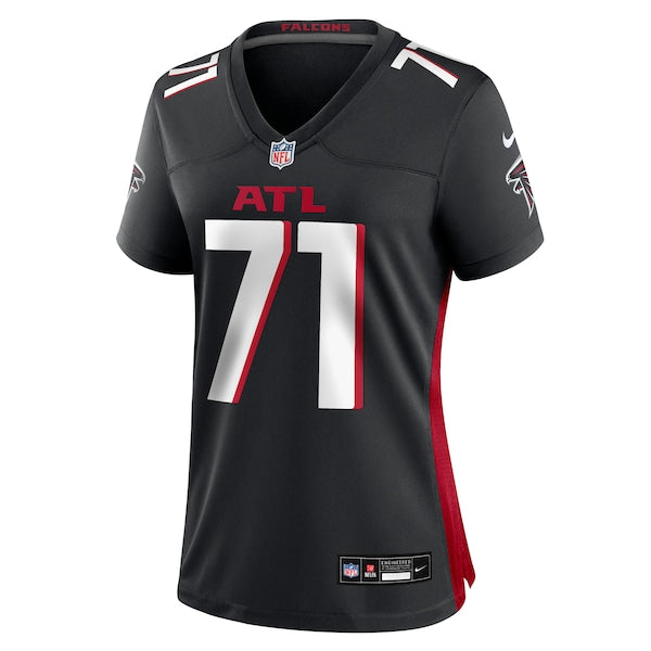 Elijah Wilkinson Atlanta Falcons Nike Women's Team Game Jersey - Black - Image 3